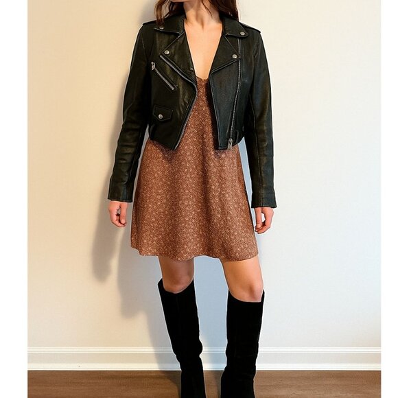 Abercrombie & Fitch Satin Cocktail Dress Women's Size X-Large - Picture 1 of 6